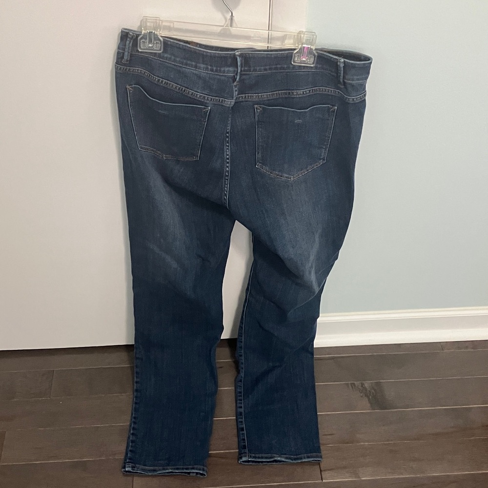 “J. Jill Denim Weekender Straight Leg Size 10 - Picture 3 of 7